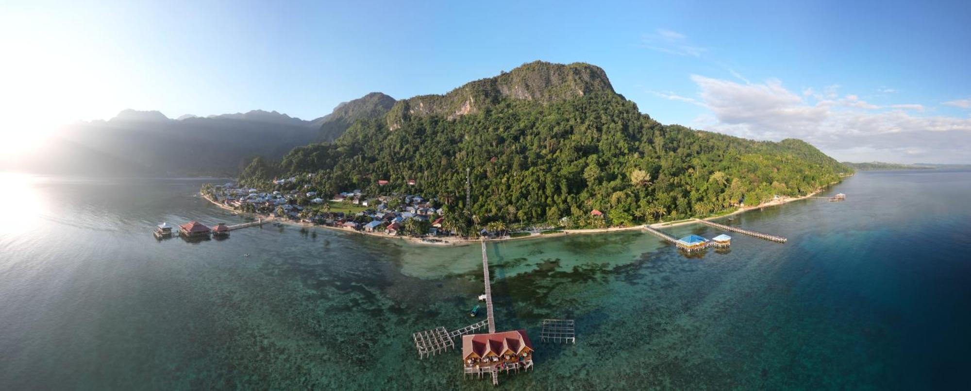 Ora Sunrise View Hotel Saleman Bagian luar foto